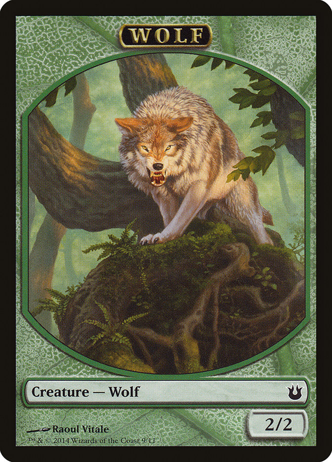 Wolf [Born of the Gods Tokens] | Grognard Games