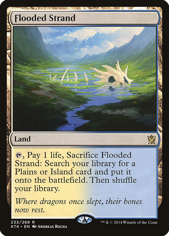 Flooded Strand [Khans of Tarkir] | Grognard Games