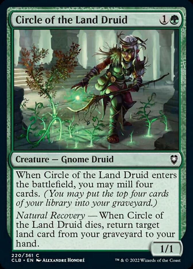 Circle of the Land Druid [Commander Legends: Battle for Baldur's Gate] | Grognard Games