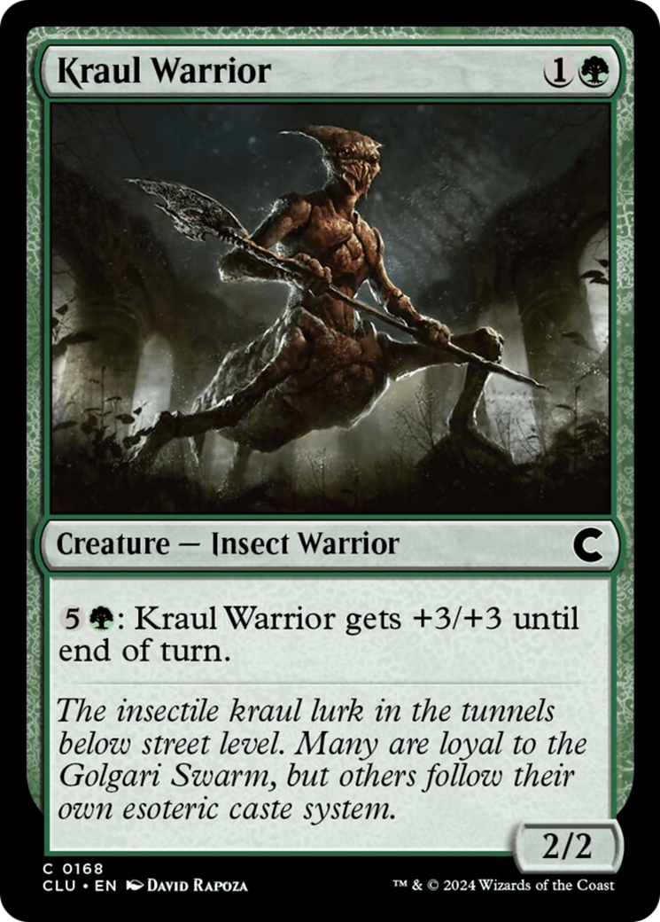 Kraul Warrior [Ravnica: Clue Edition] | Grognard Games