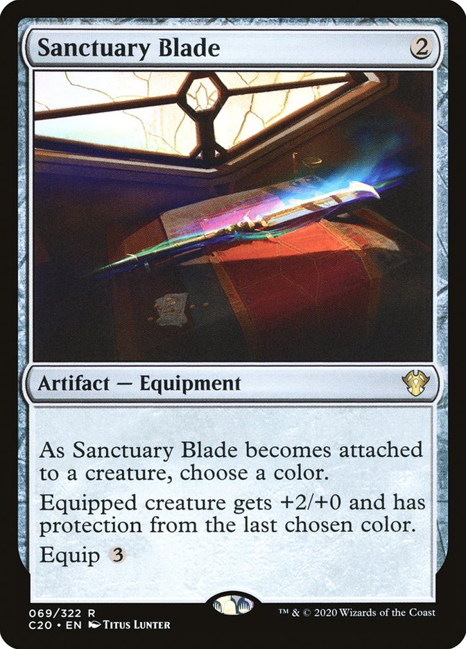 Sanctuary Blade [Commander 2020] | Grognard Games