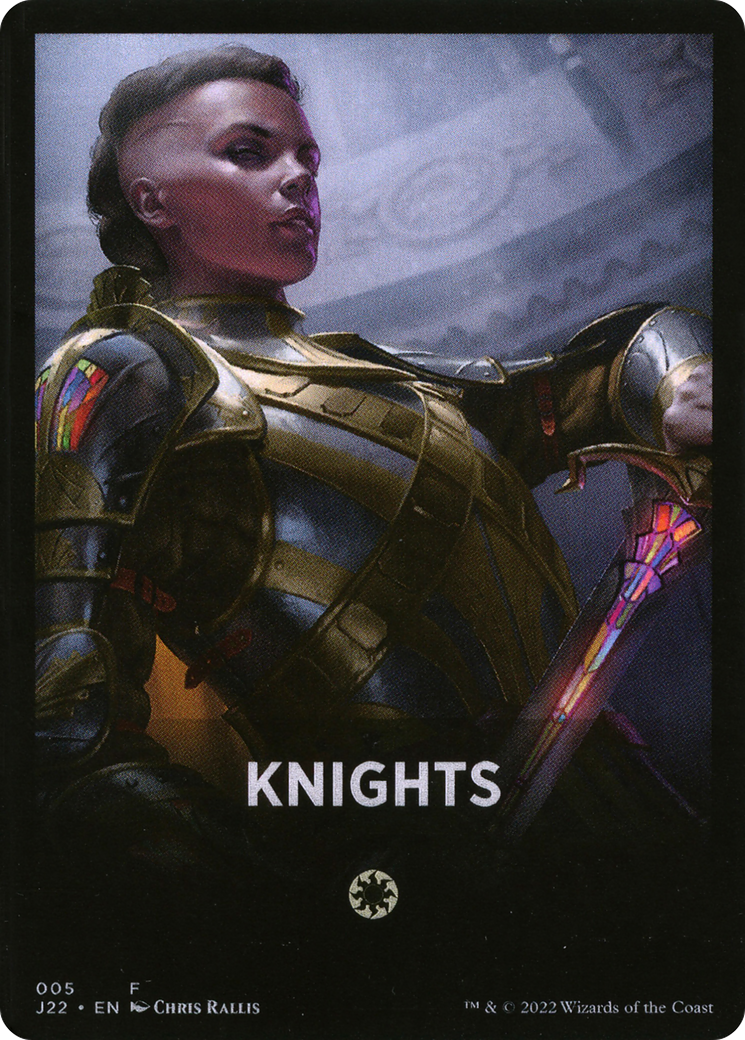 Knights Theme Card [Jumpstart 2022 Front Cards] | Grognard Games