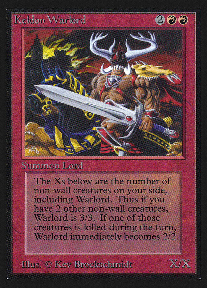 Keldon Warlord [Collectors’ Edition] | Grognard Games