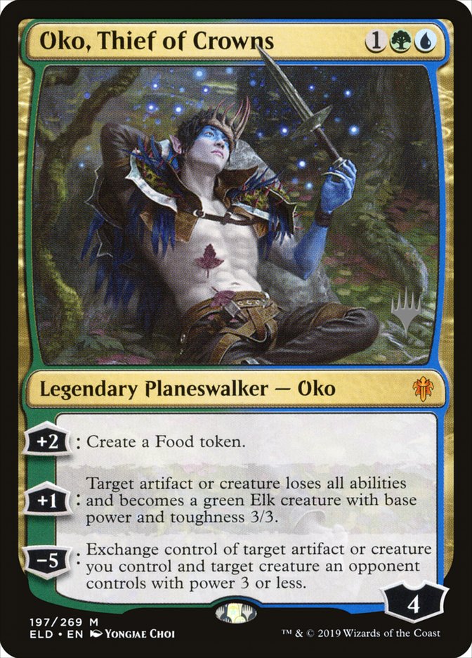 Oko, Thief of Crowns (Promo Pack) [Throne of Eldraine Promos] | Grognard Games