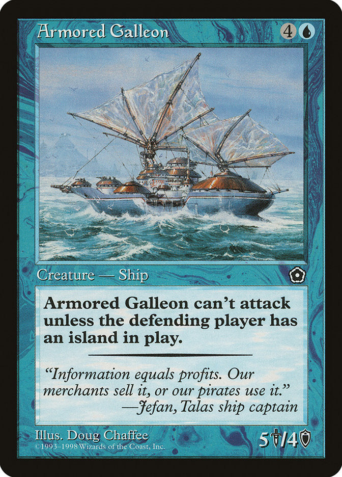 Armored Galleon [Portal Second Age] | Grognard Games