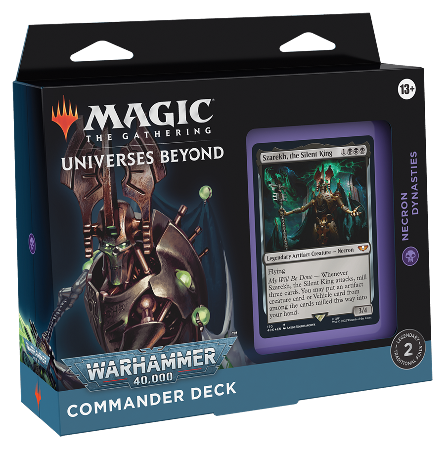 Warhammer 40,000 - Commander Deck (Necron Dynasties) | Grognard Games