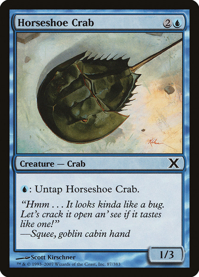 Horseshoe Crab [Tenth Edition] | Grognard Games