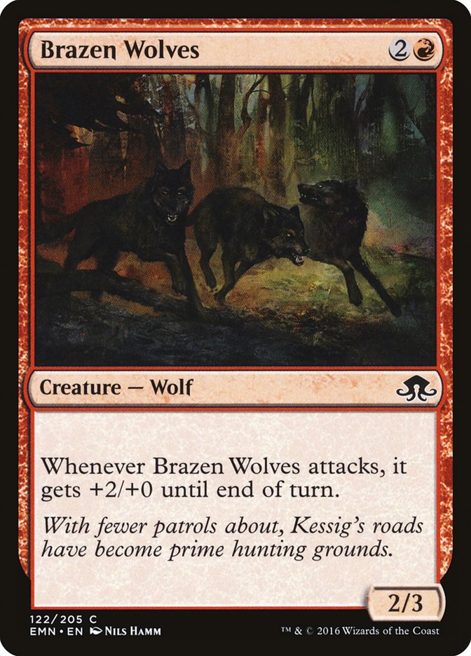 Brazen Wolves [Eldritch Moon] | Grognard Games