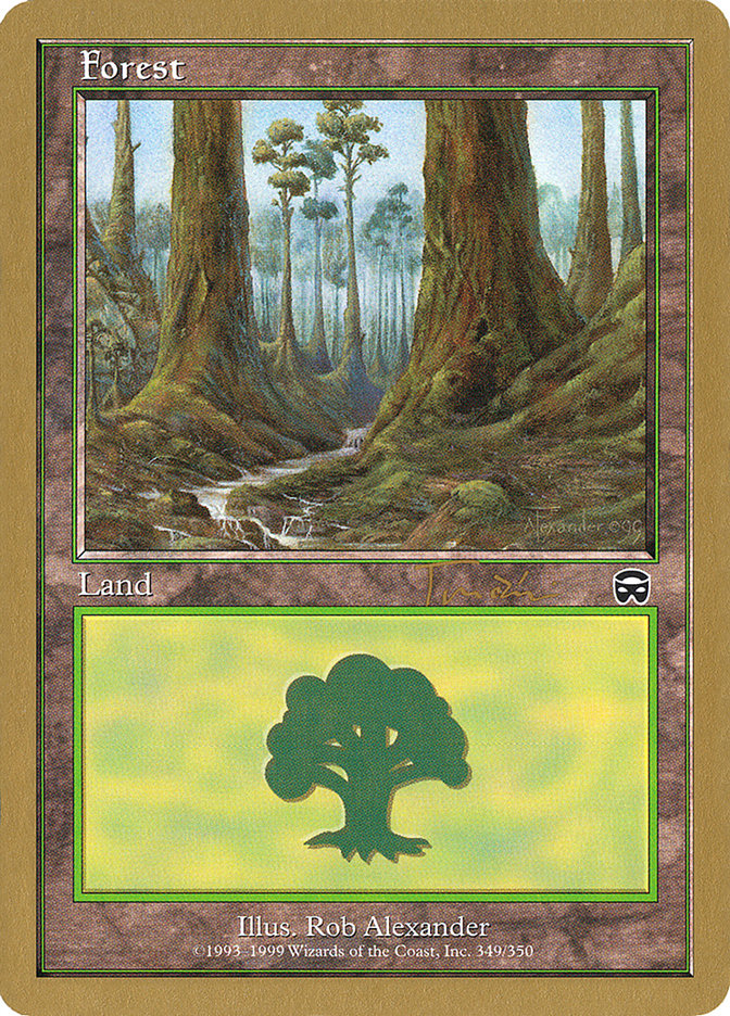 Forest (jt349) (Jan Tomcani) [World Championship Decks 2001] | Grognard Games