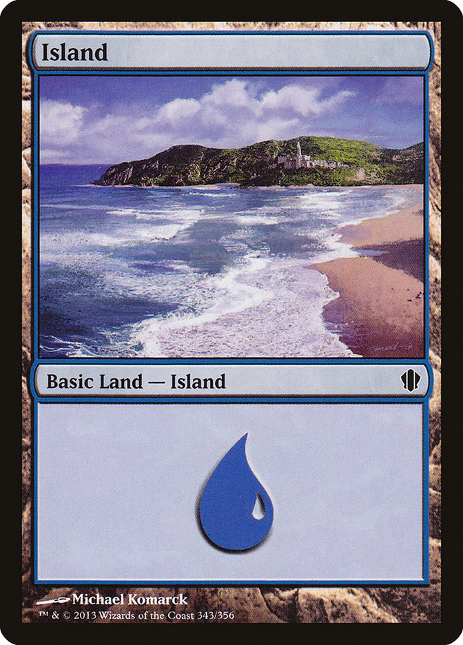 Island (343) [Commander 2013] | Grognard Games