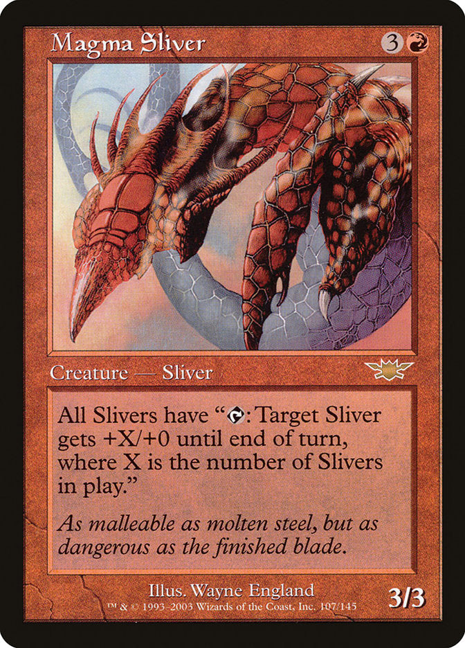 Magma Sliver [Legions] | Grognard Games