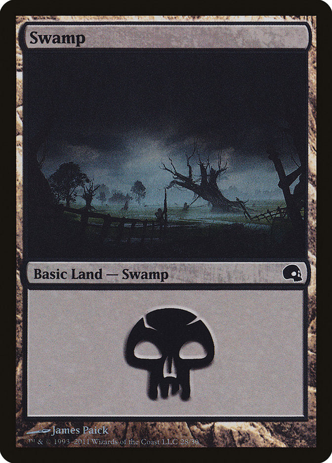 Swamp (28) [Premium Deck Series: Graveborn] | Grognard Games