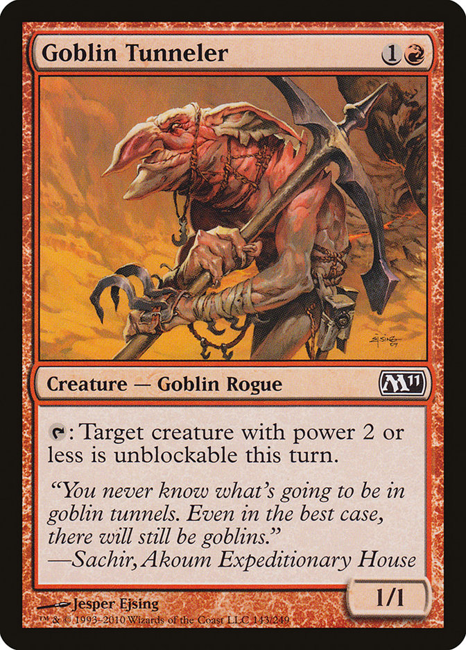 Goblin Tunneler [Magic 2011] | Grognard Games