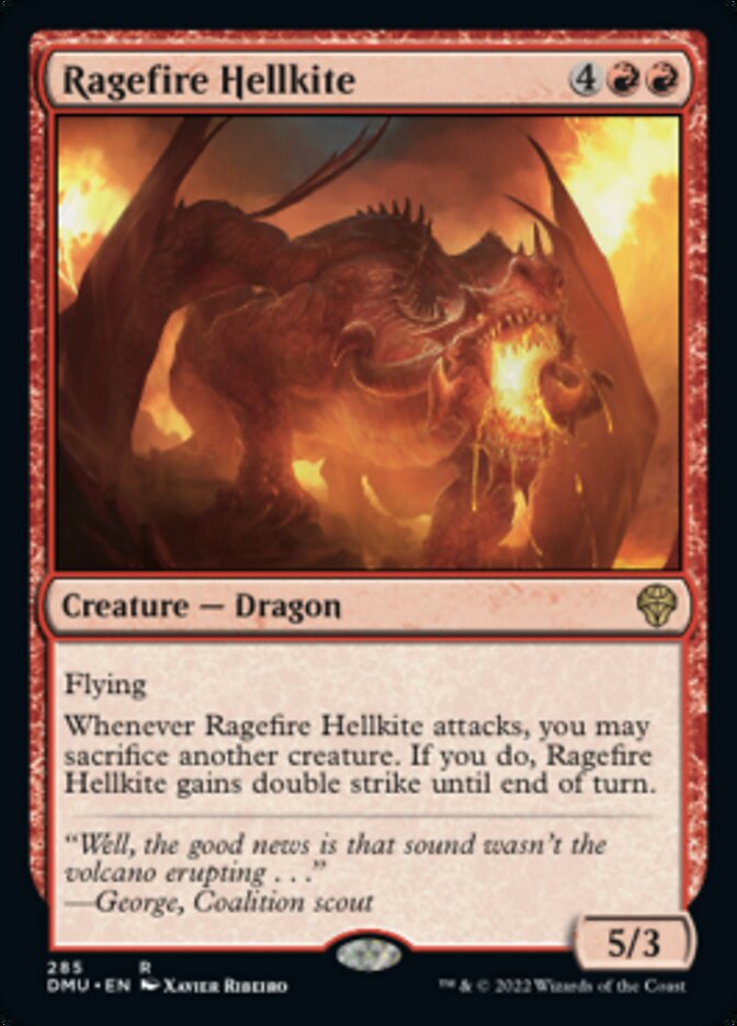 Ragefire Hellkite [Dominaria United] | Grognard Games