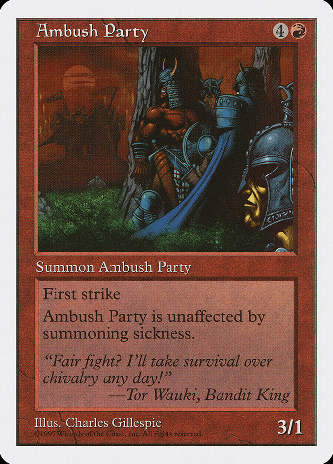 Ambush Party [Fifth Edition] | Grognard Games