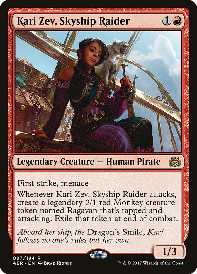 Kari Zev, Skyship Raider [Aether Revolt] | Grognard Games