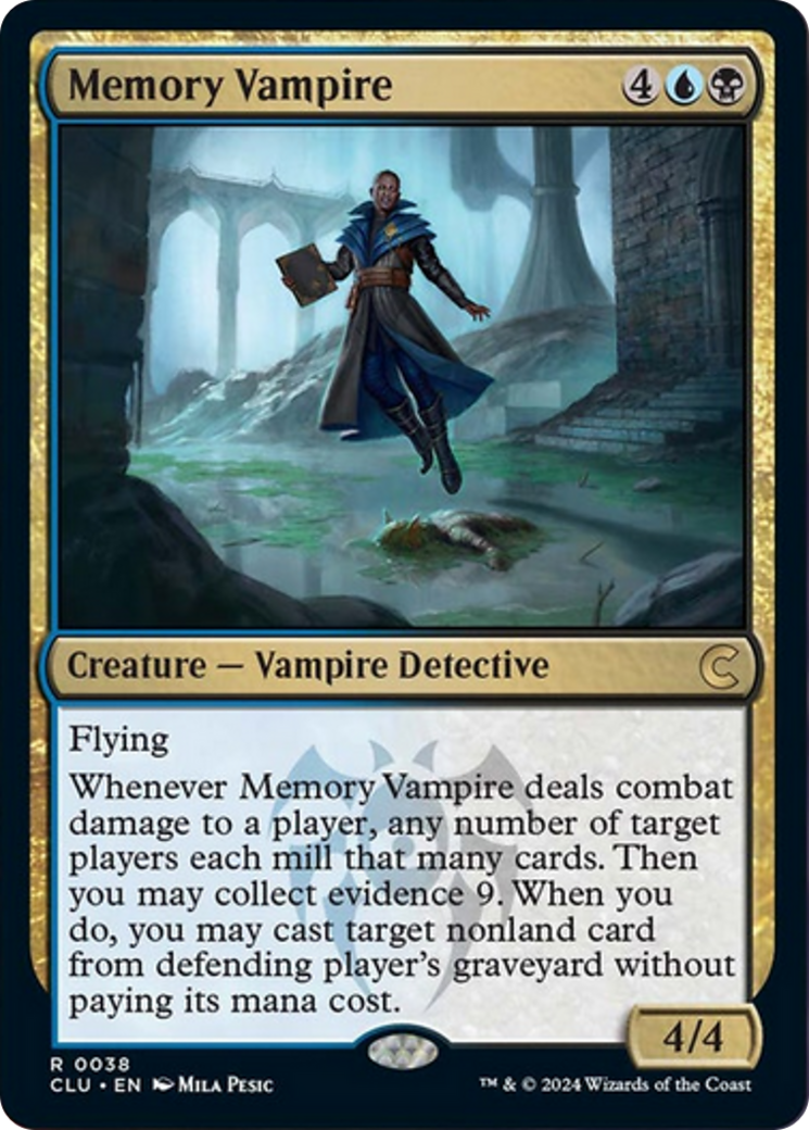 Memory Vampire [Ravnica: Clue Edition] | Grognard Games