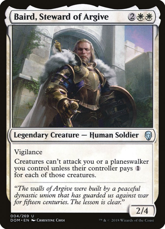 Baird, Steward of Argive [Dominaria] | Grognard Games