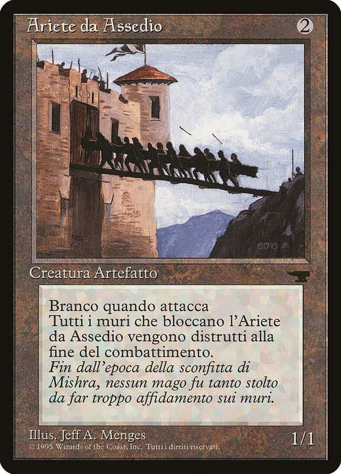 Battering Ram (Italian) - "Ariete da Assedio" [Rinascimento] | Grognard Games