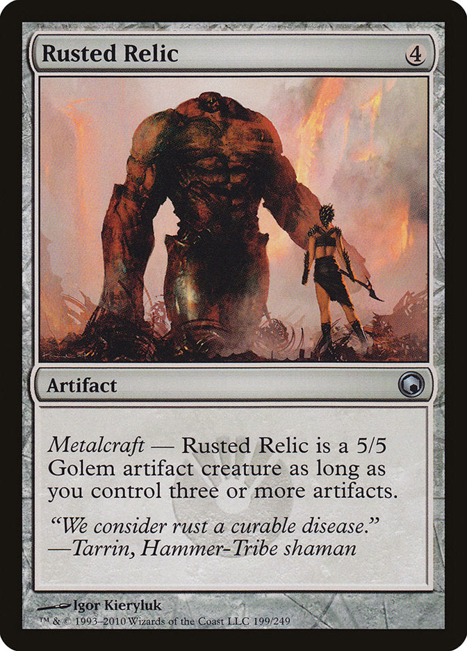 Rusted Relic [Scars of Mirrodin] | Grognard Games