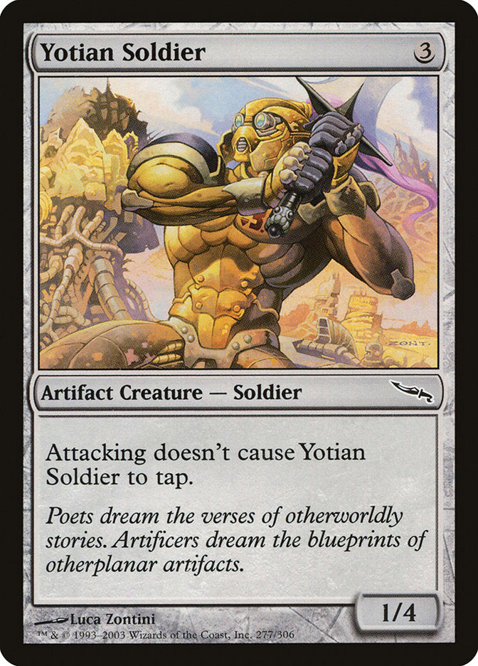 Yotian Soldier [Mirrodin] | Grognard Games