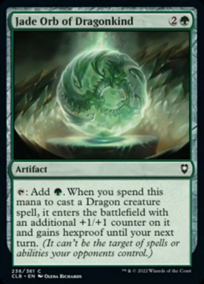 Jade Orb of Dragonkind [Commander Legends: Battle for Baldur's Gate] | Grognard Games