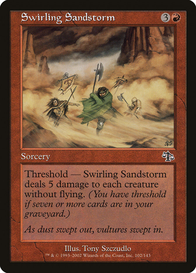 Swirling Sandstorm [Judgment] | Grognard Games