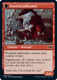 Weary Prisoner // Wrathful Jailbreaker [Innistrad: Crimson Vow] | Grognard Games