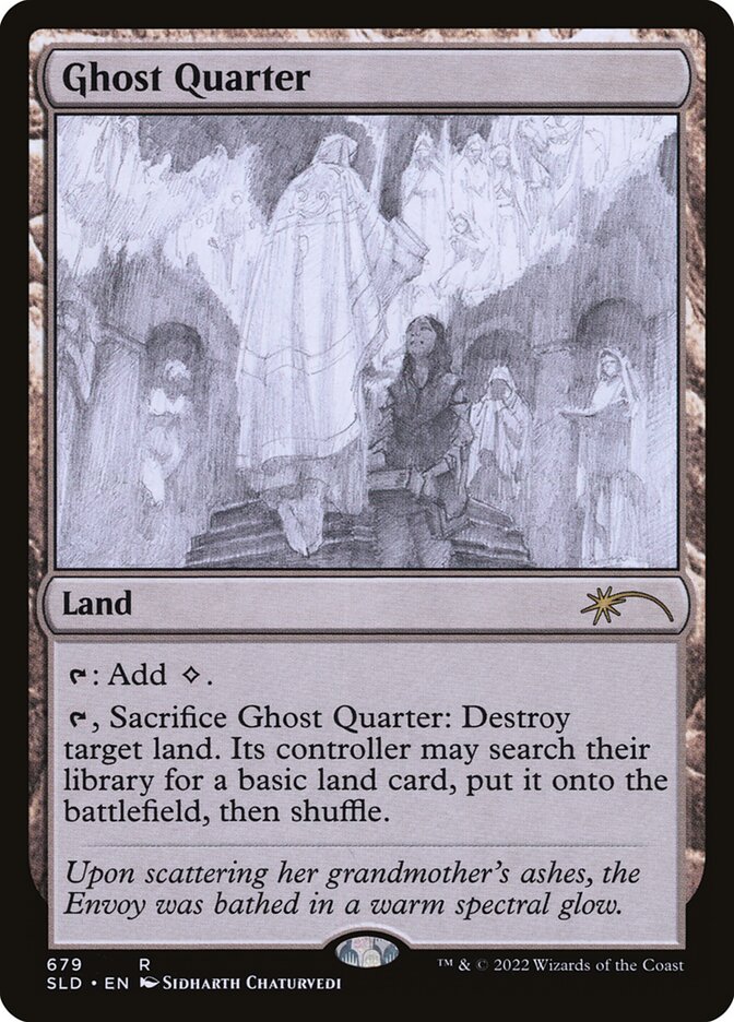Ghost Quarter (Sketch) [Secret Lair Drop Promos] | Grognard Games