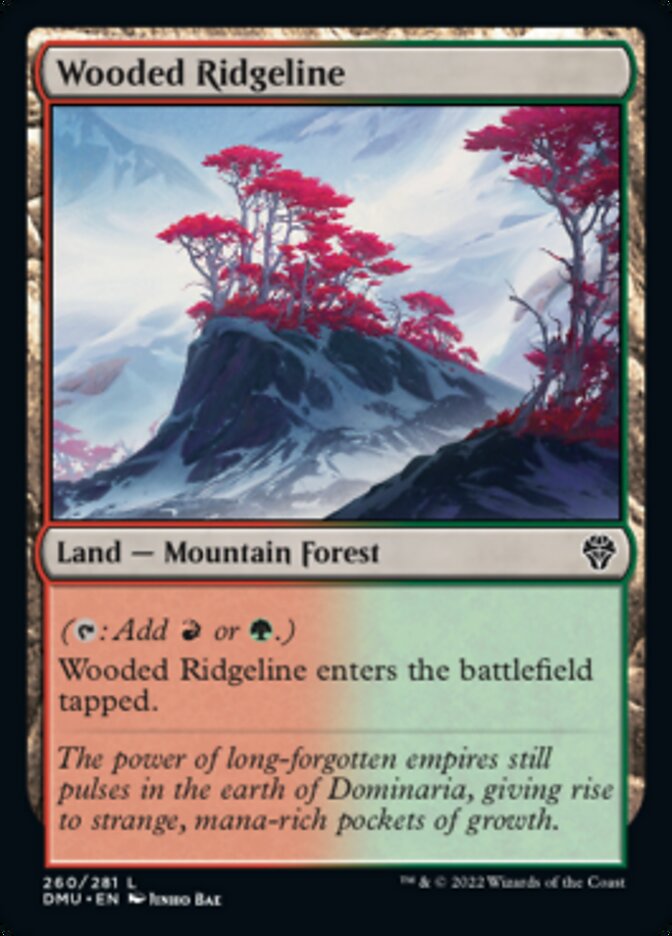 Wooded Ridgeline [Dominaria United] | Grognard Games