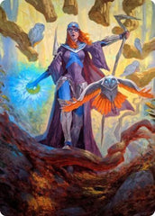 Kasmina, Enigma Sage Art Card [Strixhaven: School of Mages Art Series] | Grognard Games