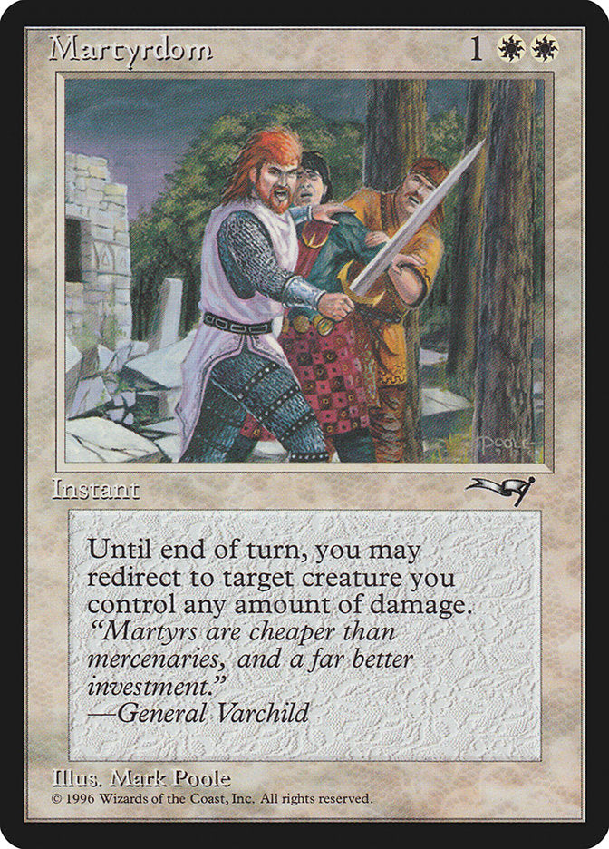 Martyrdom (Sword Drawn) [Alliances] | Grognard Games