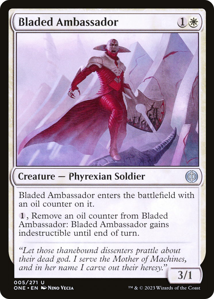 Bladed Ambassador [Phyrexia: All Will Be One] | Grognard Games