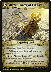 Path of Mettle // Metzali, Tower of Triumph [Rivals of Ixalan Prerelease Promos] | Grognard Games