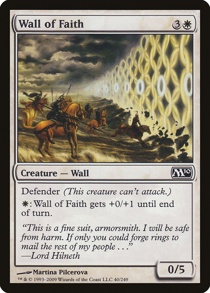 Wall of Faith [Magic 2010] | Grognard Games