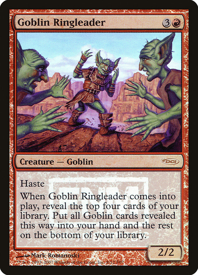 Goblin Ringleader [Friday Night Magic 2007] | Grognard Games
