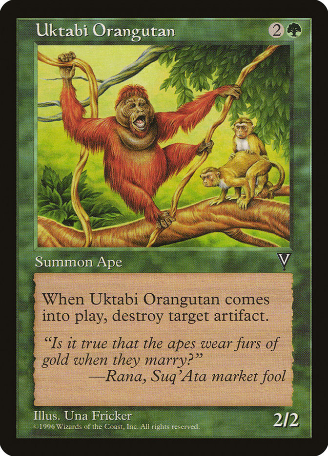 Uktabi Orangutan [Visions] | Grognard Games