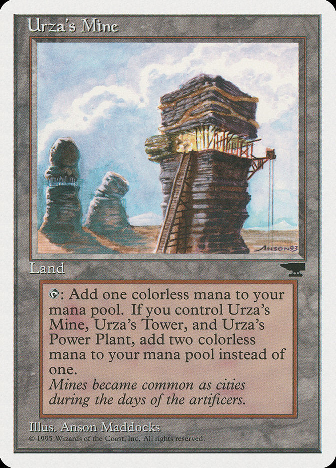 Urza's Mine (Sky Background) [Chronicles] | Grognard Games