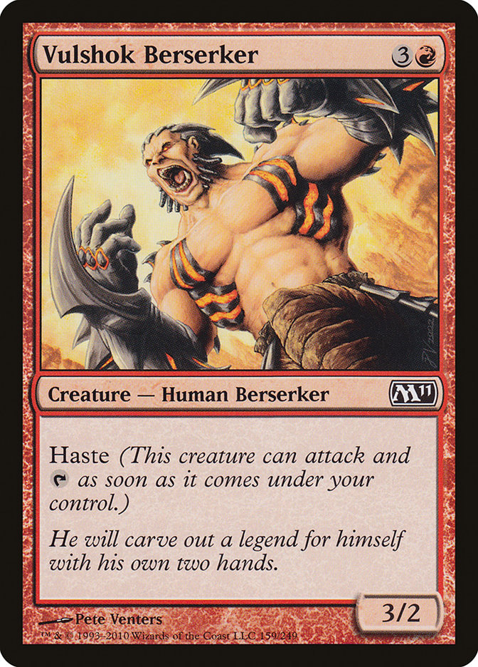 Vulshok Berserker [Magic 2011] | Grognard Games