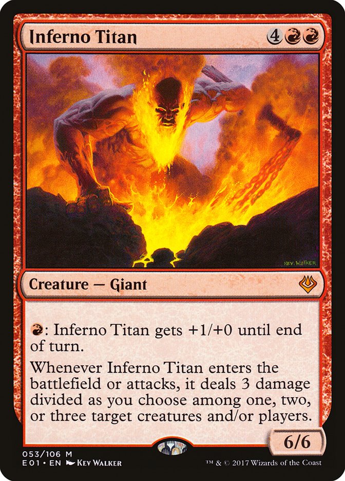 Inferno Titan [Archenemy: Nicol Bolas] | Grognard Games