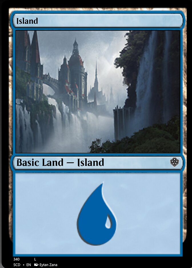 Island (340) [Starter Commander Decks] | Grognard Games