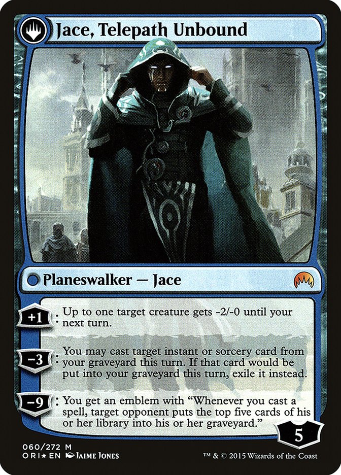 Jace, Vryn's Prodigy // Jace, Telepath Unbound [Magic Origins Prerelease Promos] | Grognard Games