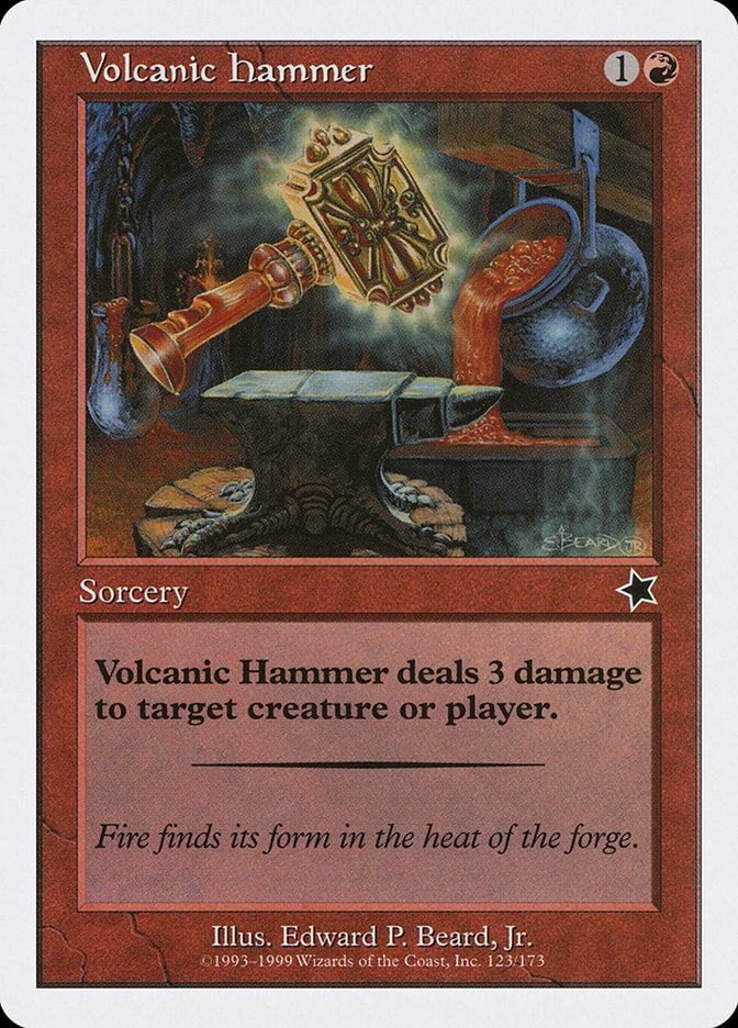 Volcanic Hammer [Starter 1999] | Grognard Games