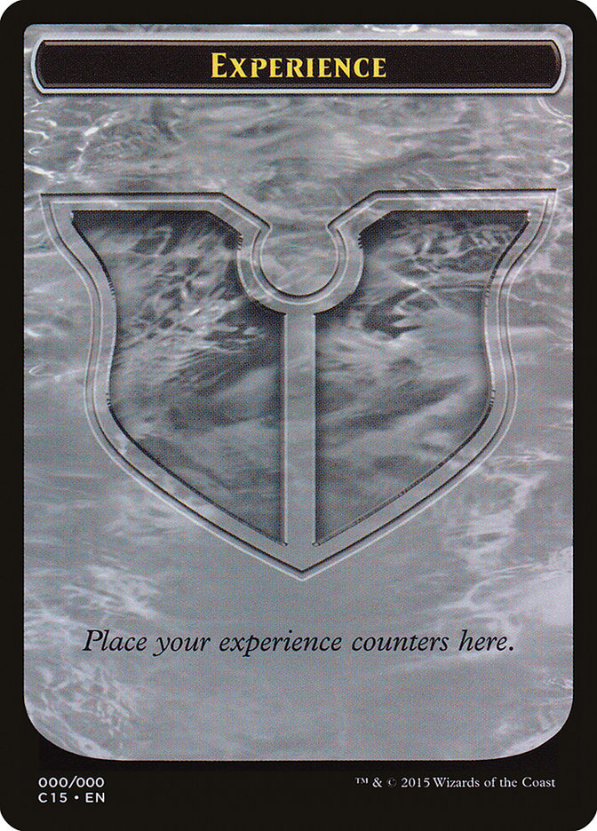 Experience // Experience Double-Sided Token [Commander 2015 Tokens] | Grognard Games
