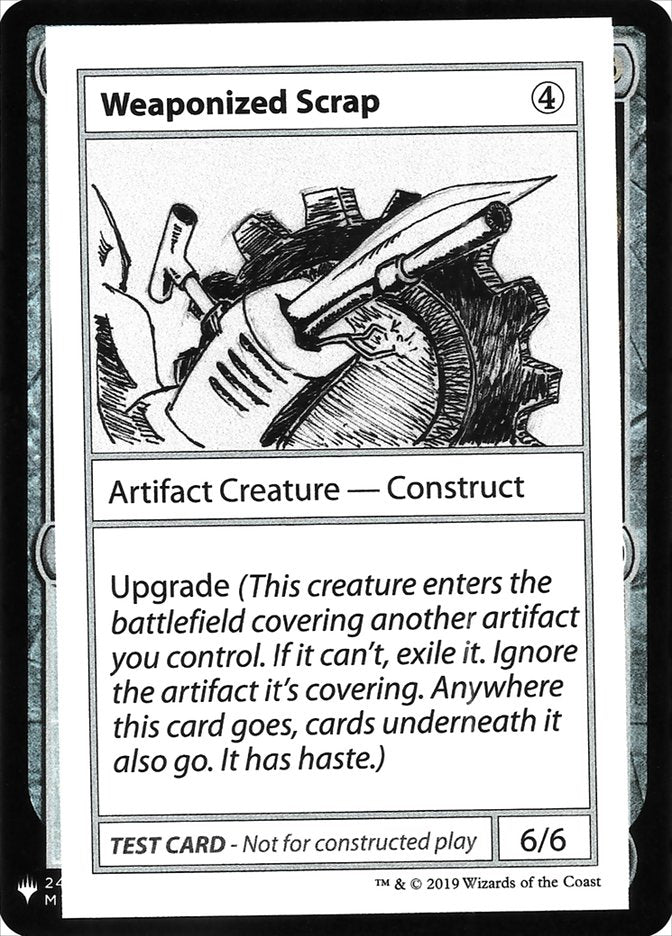 Weaponized Scrap [Mystery Booster Playtest Cards] | Grognard Games