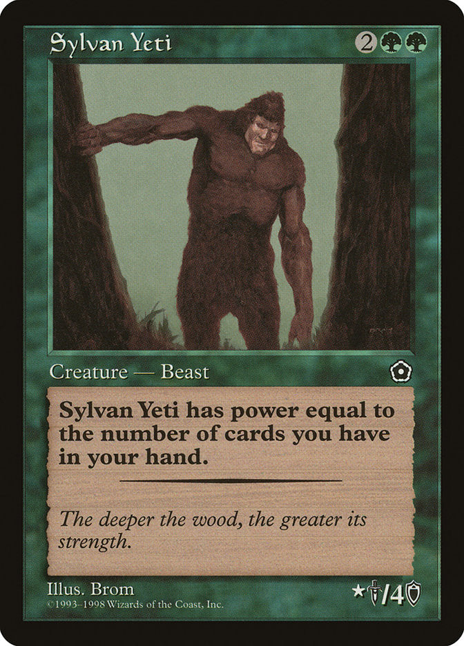 Sylvan Yeti [Portal Second Age] | Grognard Games