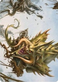 Canopy Baloth Art Card [Zendikar Rising Art Series] | Grognard Games