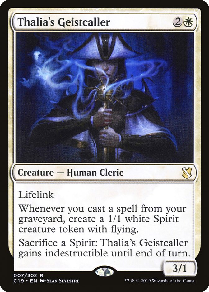 Thalia's Geistcaller [Commander 2019] | Grognard Games