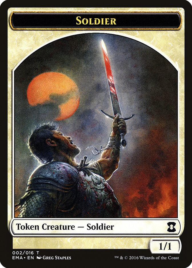 Soldier [Eternal Masters Tokens] | Grognard Games