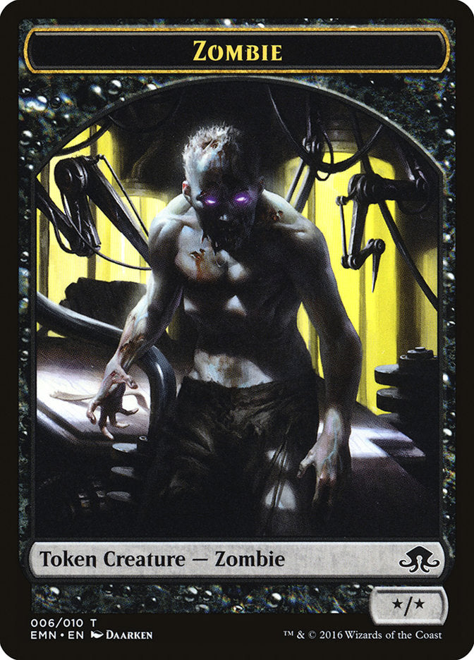 Zombie (006/010) [Eldritch Moon Tokens] | Grognard Games